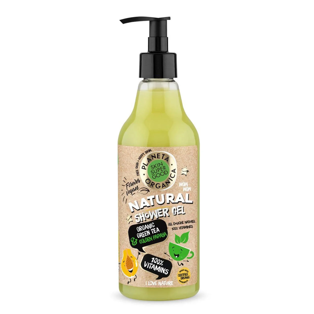 Natura Siberica Skin Super Good Natural Gel De Baño 100 Vitamins