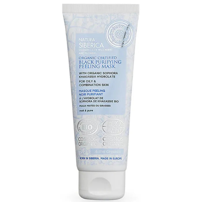 Natura Siberica Masque Peeling Noir Purifiant