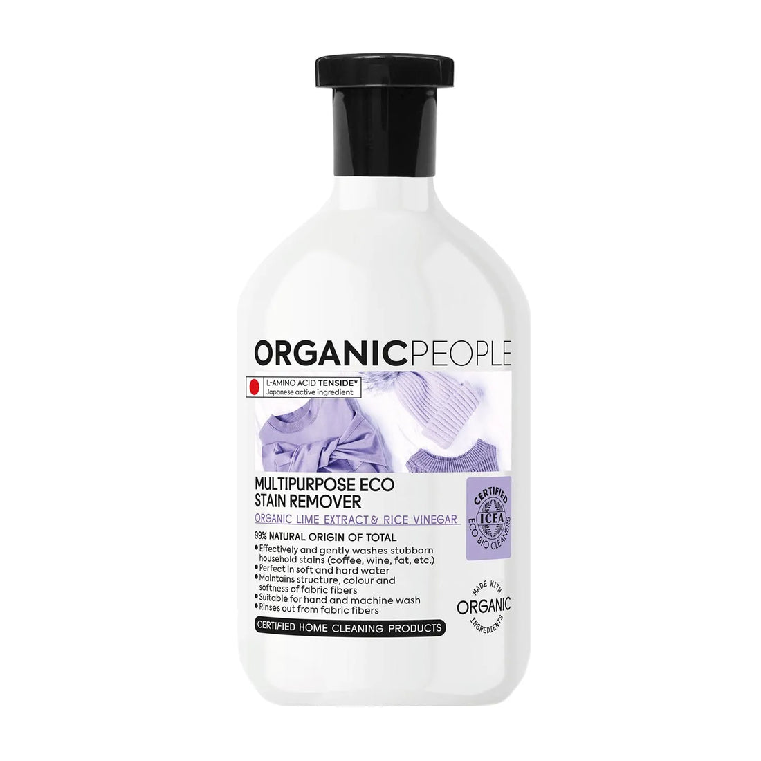 Organic People Lime Extract y Rice Vinegar Multi-Purpose Eco Stain Remover