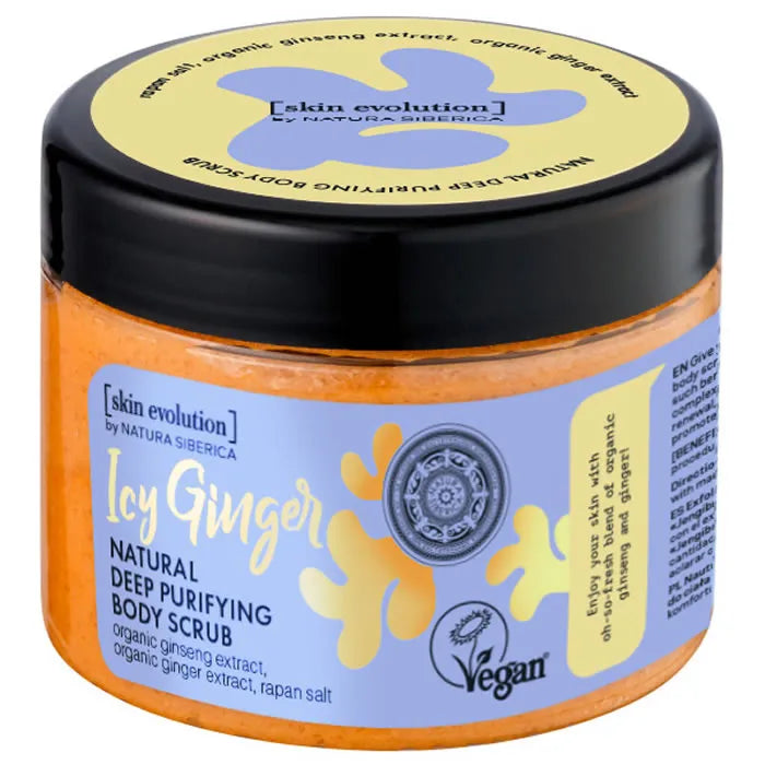Natura Siberica Natural Deep Purifying Body Scrub Icy Ginger