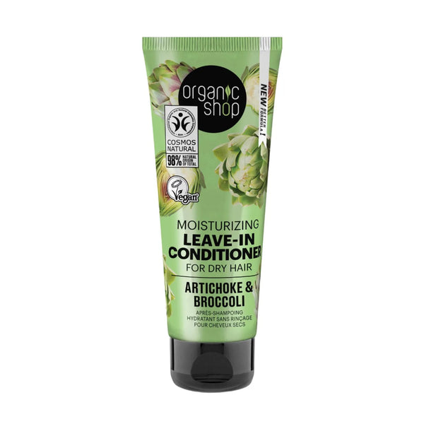 Organic Shop Artichoke Moisturizing Acondicionador Leave In Cabello Seco 280ml - Batty Beauty