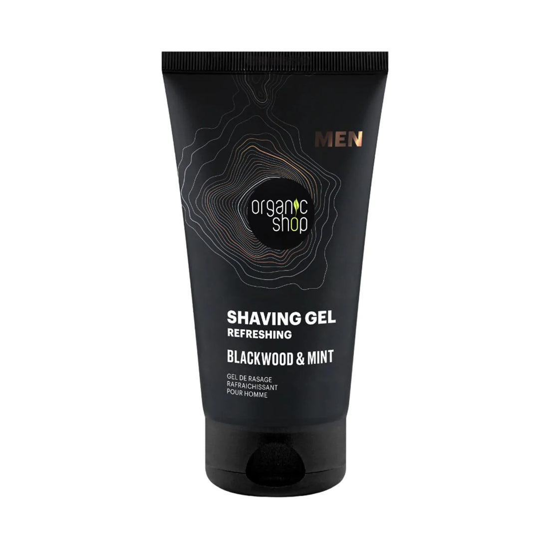 Organic Shop Men Blackwood Gel De Afeitado Refrescante
