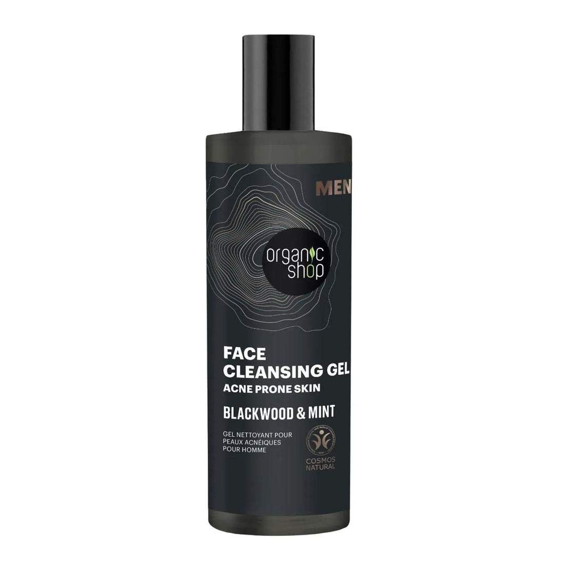 Organic Shop Men Blackwood Gel Limpiador Anti-Acne