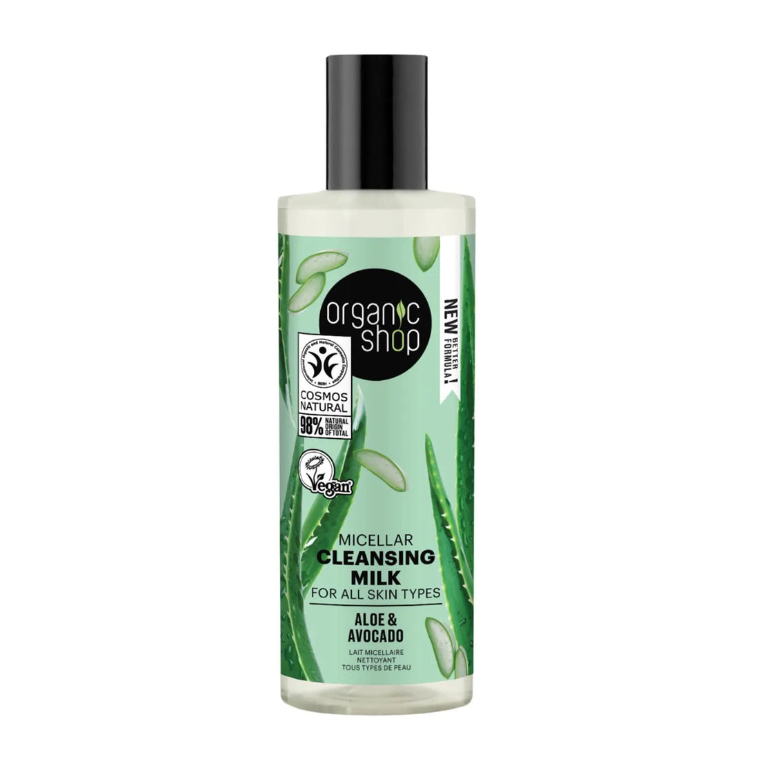 Organic Shop Aloe Leche Limpiadora Micelar