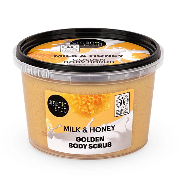 Organic Shop Milk y Honey Golden Exfoliante Corporal 250ml - Batty Beauty