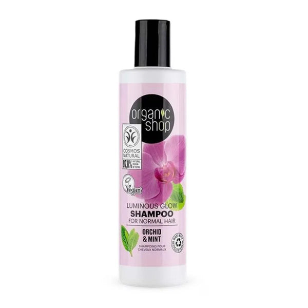 Organic Shop Natura Siberica Orchid y Mint Champu Cabello Normal 280ml - Batty Beauty