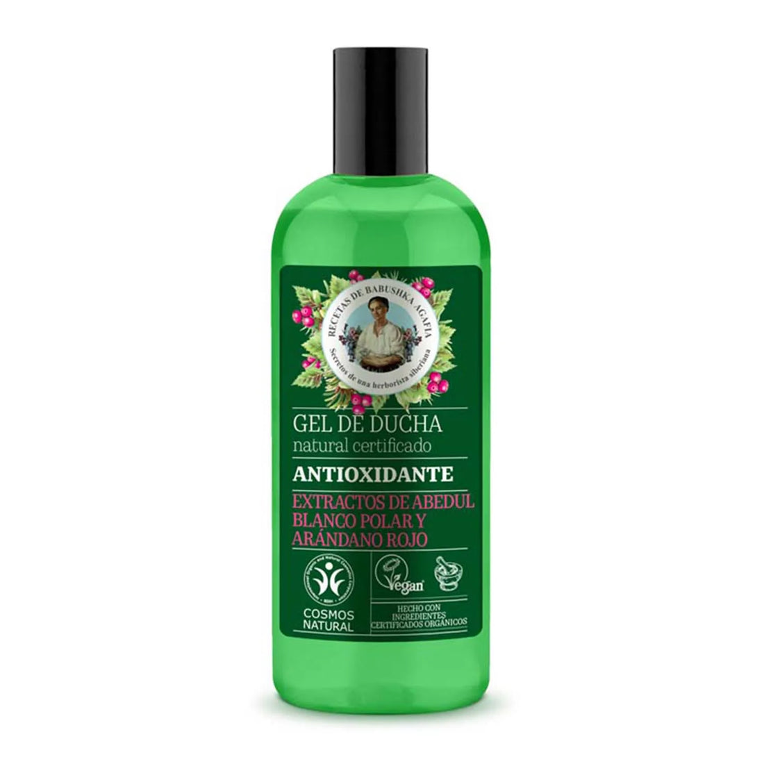 Green Agafia Arandano Rojo Gel De Baño Anti-Oxidante Natural