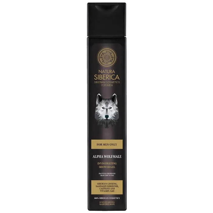 Natura Siberica Alpha Wolfmale Invigorating Shower Gel