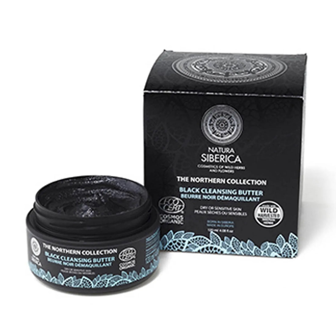 Natura Siberica The Northern Collection Manteca Limpiadora Black