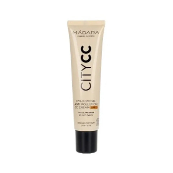 Mádara CityCC Hyaluronic Anti-Pollution CC Cream Spf15 Medium 40ml - Batty Beauty