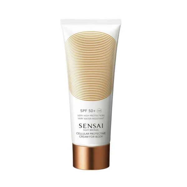 Sensai Silky Bronze Cellular Protective Cream For Body Spf50 150ml - Batty Beauty