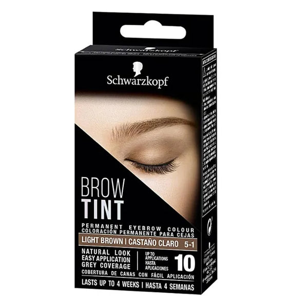 Schwarzkopf Brow Tint Light Brown 5-1 - Batty Beauty