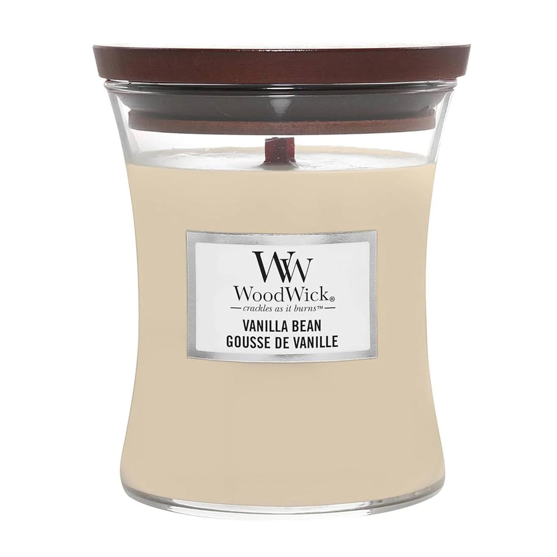 Woodwick Vela Vanilla Bean