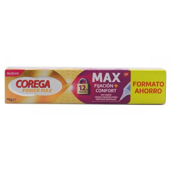 Corega Power Max Crème Fixatrice pour Prothèses Dentaires 70g - Batty Beauty