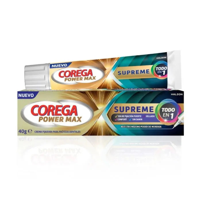 Corega Crème Fixatrice Suprême Corega Pour Prothèses Dentaires