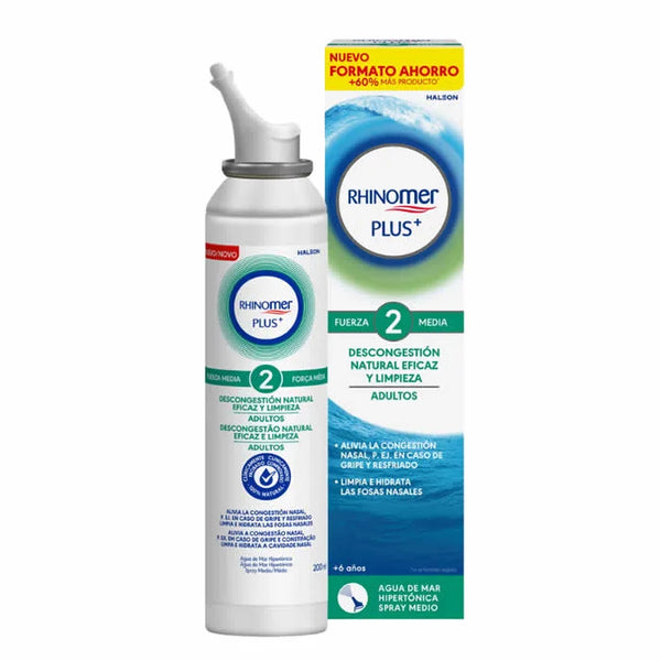 Rhinomer Plus+ Force 2 Moyen 200ml - RHINOMER