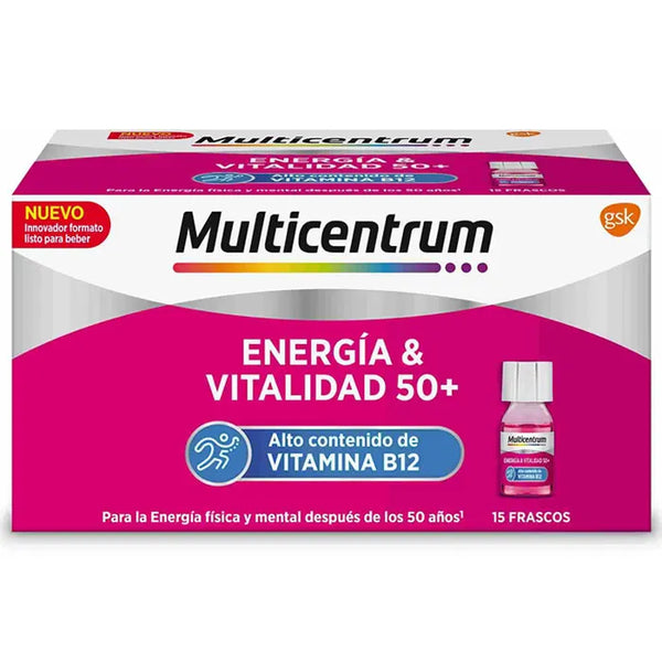 Multicentrum Energie & Vitalité 50+ 15x7ml - Batty Beauty