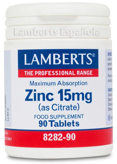 Lamberts Zinc 15 Mg 90 Tabs - Batty Beauty