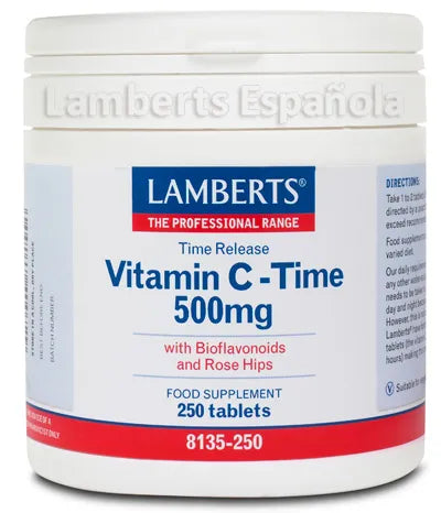 Lamberts Vitamina C 500 Mg 250 Tabs - Batty Beauty