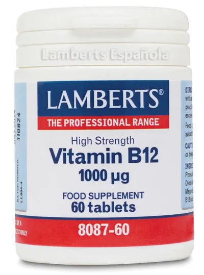 Lamberts Vitamina B12 1000-Ug 60 Tabs - Batty Beauty