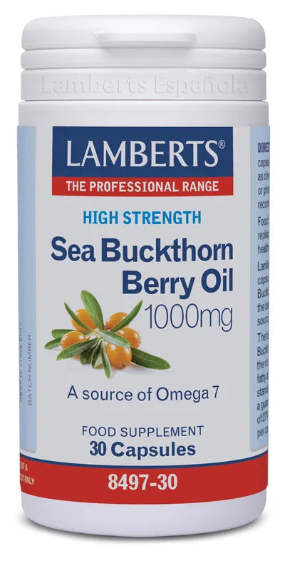 Lamberts Aceite Del Fruto Del Espino Amarillo 1000mg 30 Cap - Batty Beauty