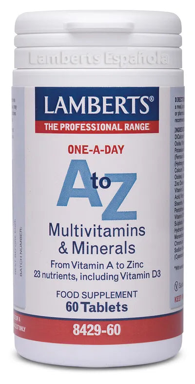 Lamberts A Z Multi 60 Tabs - Batty Beauty