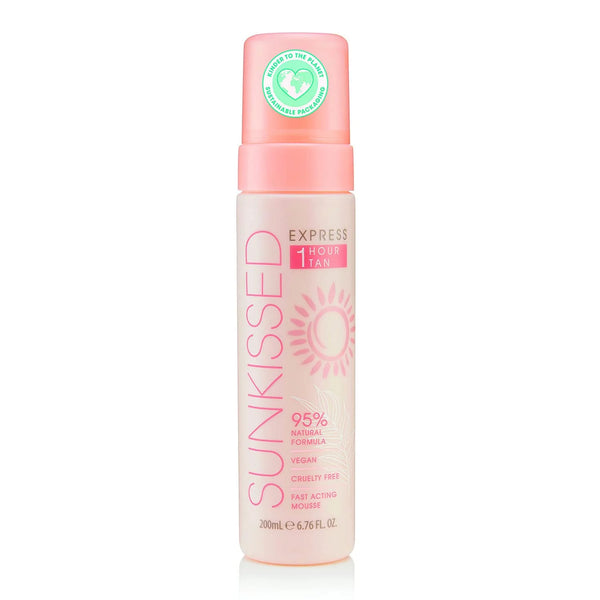 Sunkissed Express 1hour Tan Espuma 200ml - Batty Beauty