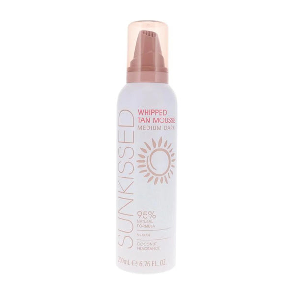 Sunkissed Whipped Tan Mousse Medium Dark 200ml - Batty Beauty