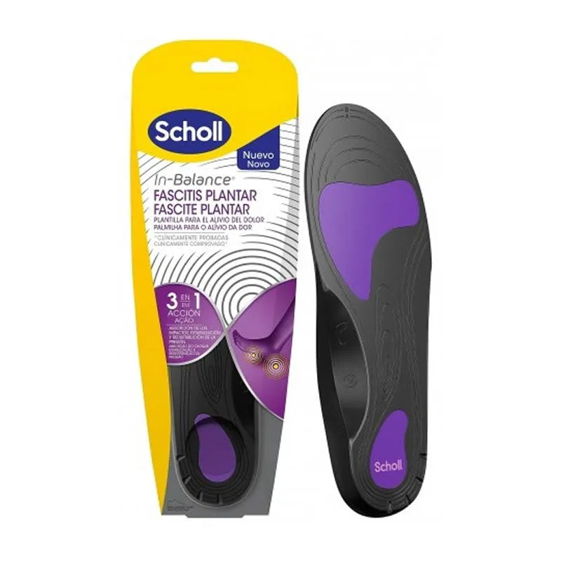 Scholl Dr. Scholl Semelles In-Balance Fasciite Plantaire Taille M