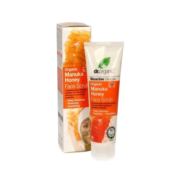 Dr. Organic Dr Organic Manuka Honey Exfoliant 125ml - Batty Beauty