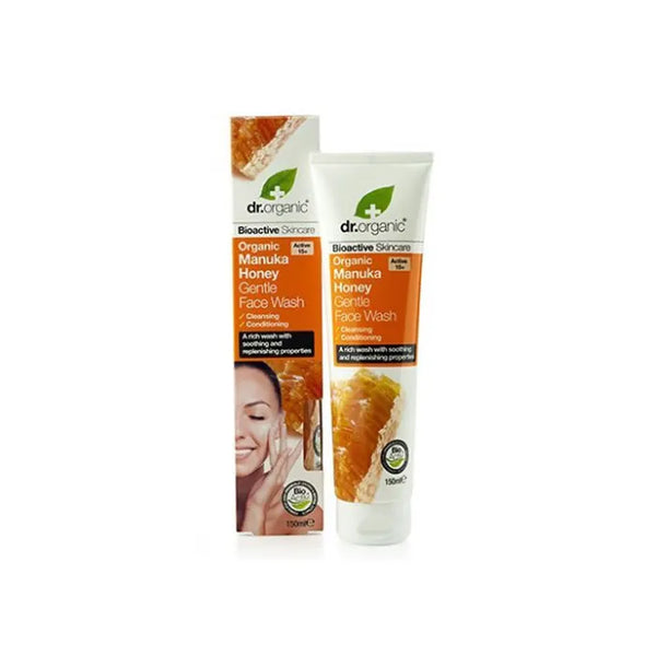 Dr. Organic Dr Organic Manuka Honey Nettoyant Visage Doux 150ml - Batty Beauty