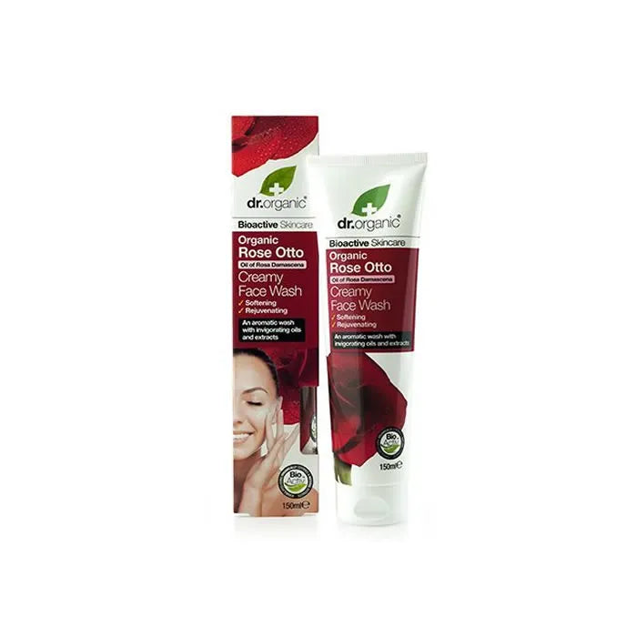 Dr. Organic Dr Organic Rose Otto Crème Nettoyant Visage