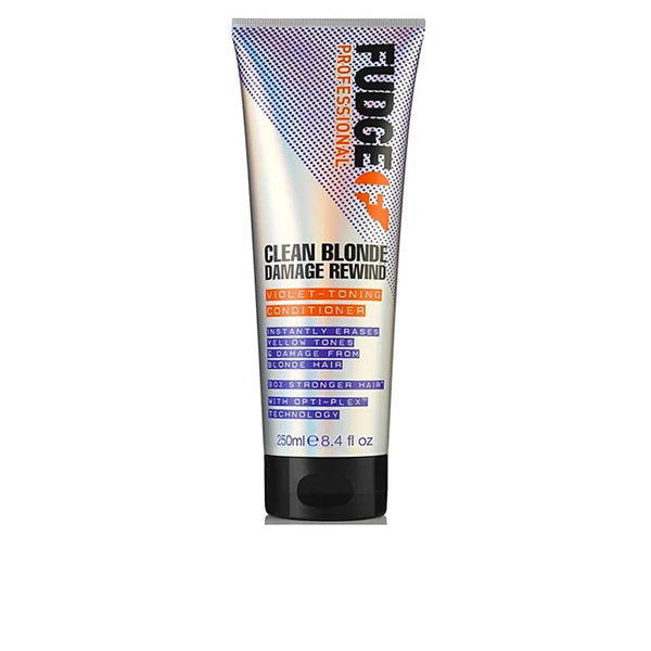 Fudge Clean Blonde Damage Rewind Violet-Toning Conditioner 250ml - Batty Beauty