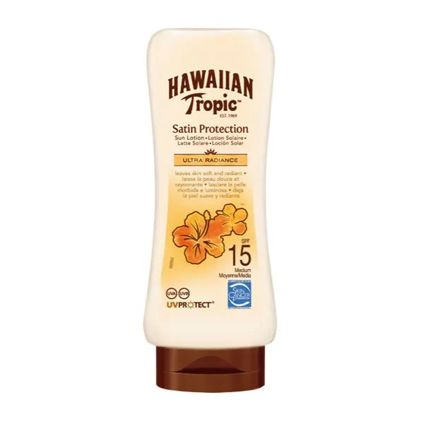 Hawaiian Tropic Satin Protection Ultra Radiance Lotion Solaire Spf15