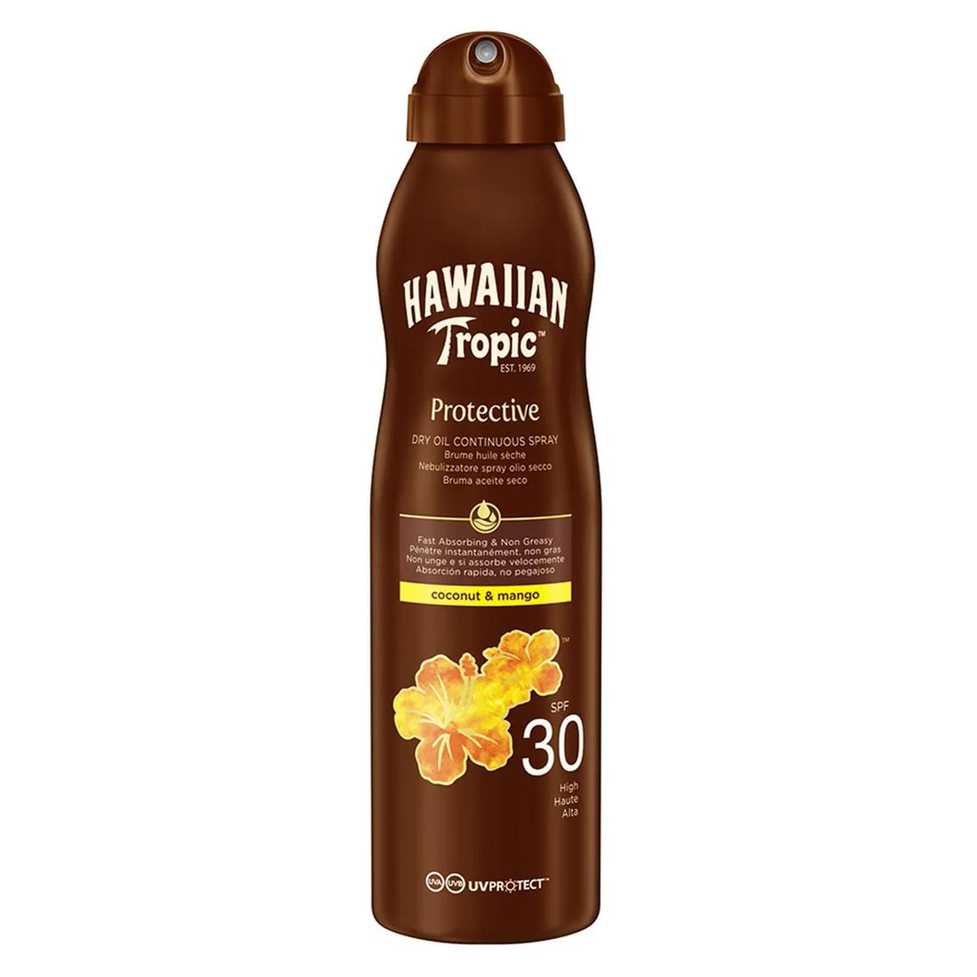 Hawaiian Tropic Coconut y Mango Aceite Spf30