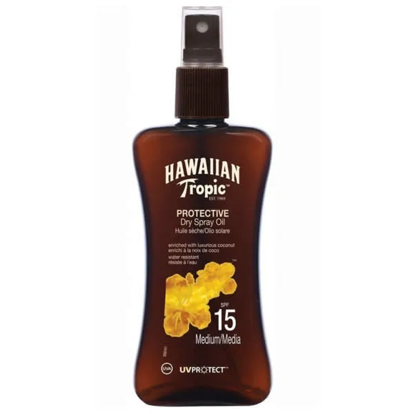 Hawaiian Tropic Protective Dry Oil Spf15 Medium