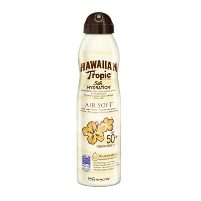 Hawaiian Tropic Silk Hydration Air Soft Brume De Protection Solaire Spf50+