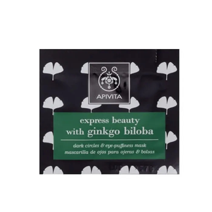 Apivita Dark Circles And Eye-Puffiness Mask With Ginkgo Biloba