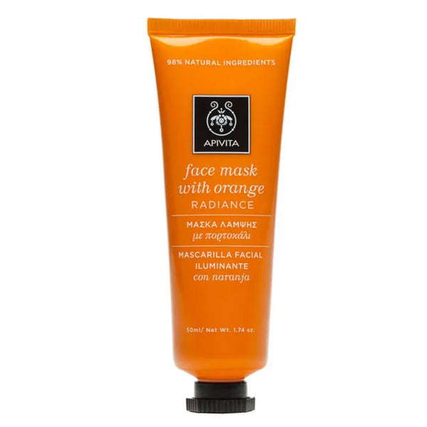 Apivita Radiance Mask With Orange 50ml - Batty Beauty
