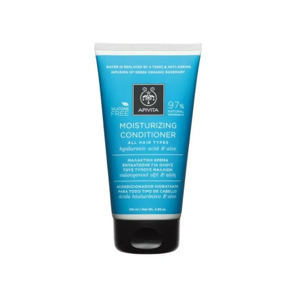 Apivita Moisturizing Conditioner With Hyaluronic Acid And Aloe 150ml - Batty Beauty