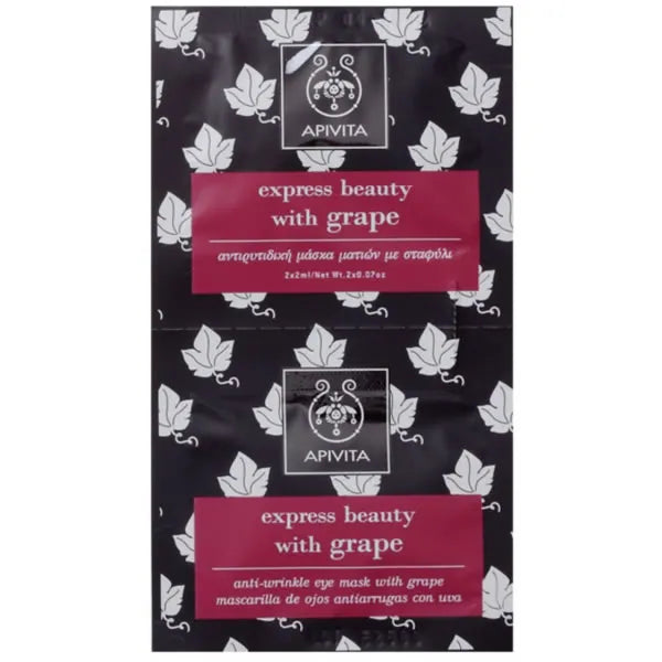 Apivita Anti-Wrinkle Eye Mask With Grape