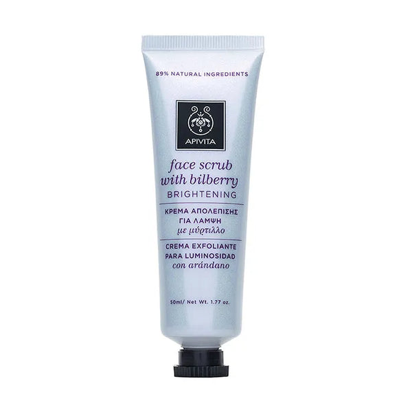 Apivita Brightening Masque Exfoliant Avec Myrtille 50ml - Batty Beauty