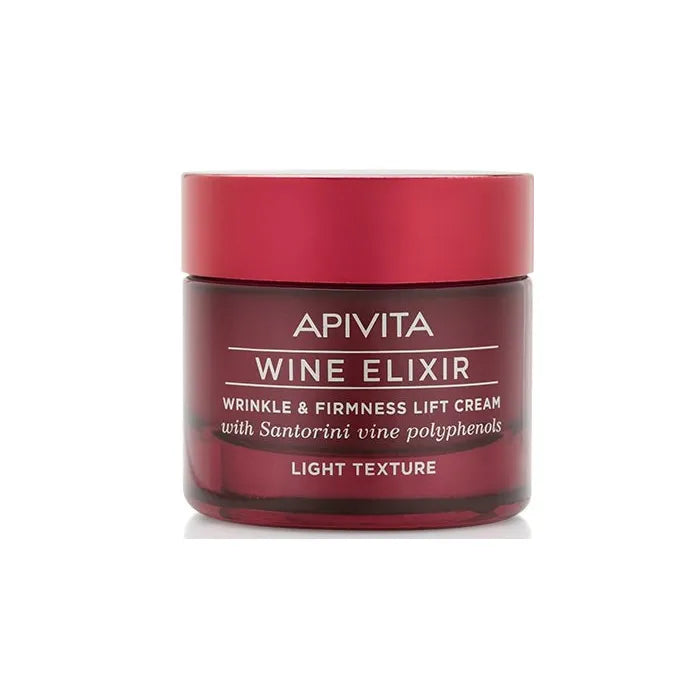 Apivita Wine Elixir Wrinkle And Firmness Lift Cream Light Texture