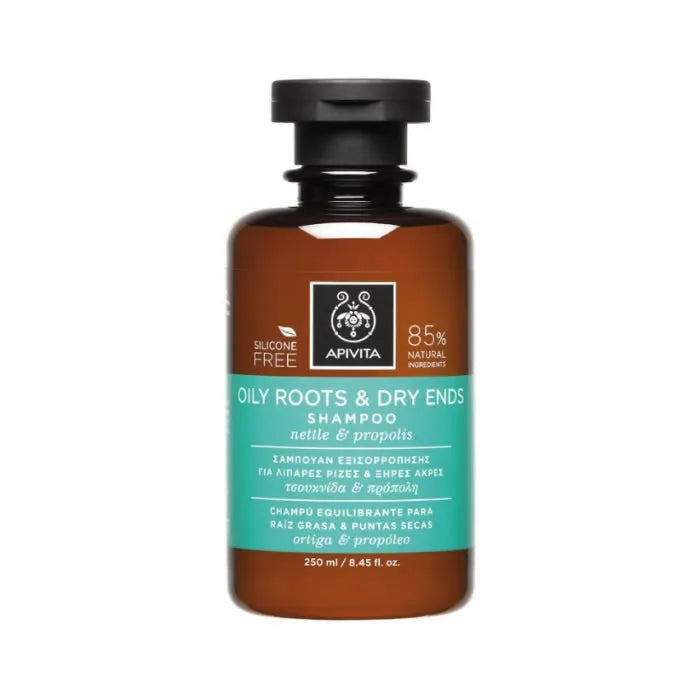 Apivita Shampoo for Fat Roots and Dry Tips
