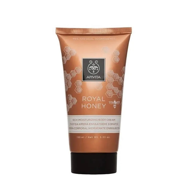 Apivita Royal Honey Rich Moisturizing Body Cream 150ml - Batty Beauty