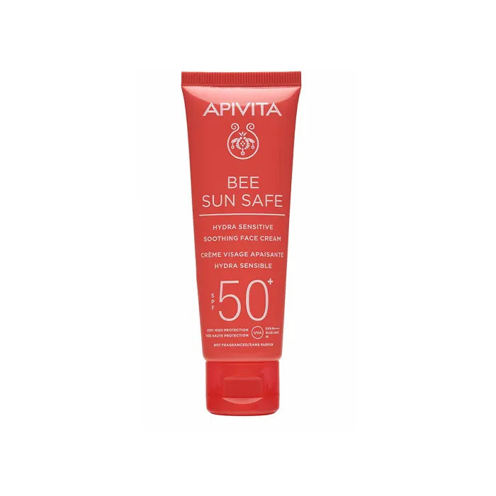 Apivita Bee Sun Safe Hydra Sensitive Soothing Face Cream SPF 50+