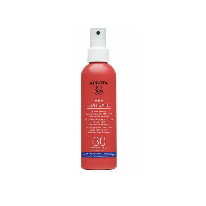 Apivita Bee Sun Safe Hydra Fondant Visage & Corps SPF30 Ultra-lége