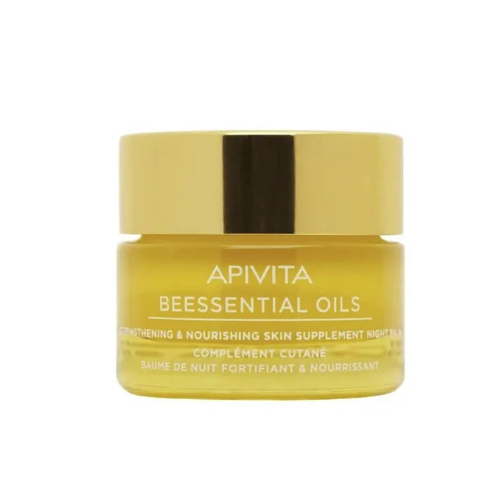 Apivita Beessential Strengthening & Nourishing Skin Supplement Night Balm