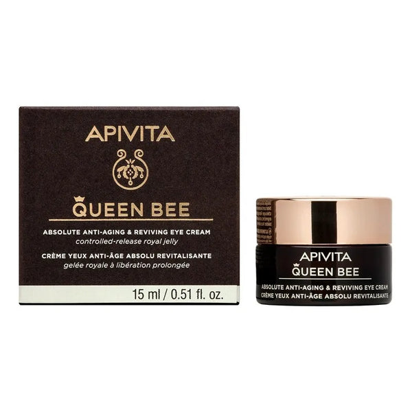 Apivita Queen Bee Crème pour les Yeux 15ml - Batty Beauty