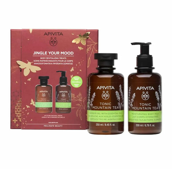 Apivita Apitiva Revitalising Body Treatment Set 2 Pieces - Batty Beauty